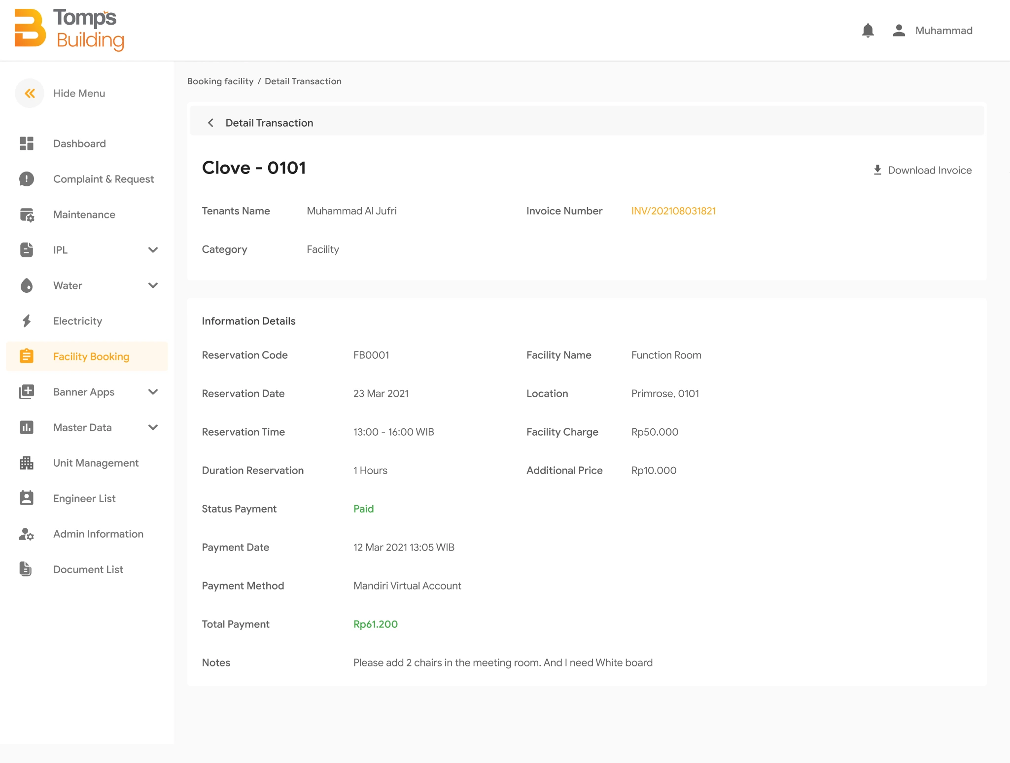 Tomps Building Apps